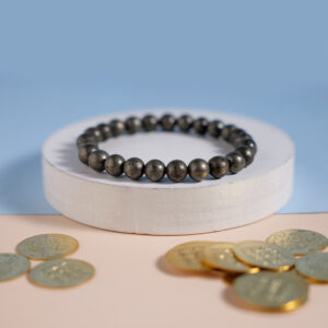 Raw Pyrite Bracelet
