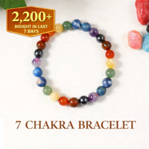 Multicolor 7 Chakra Bracelet, Size: 8 mm