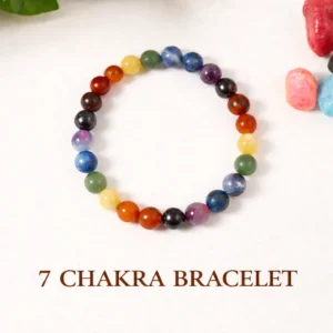 Multicolor 7 Chakra Bracelet, Size: 8 mm
