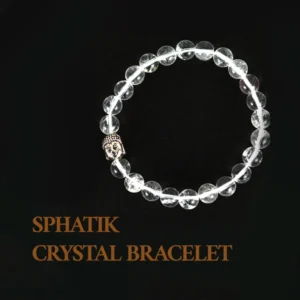 Natural Sphatik Crystal Bracelet