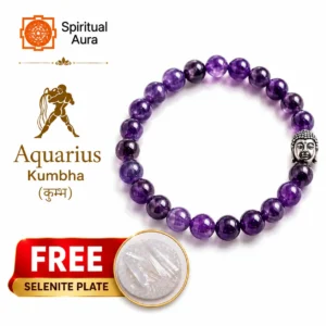 Aquarius(Kumbh) Zodiac Sign Bracelet