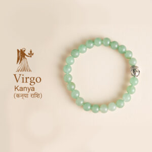 Virgo Amazonite Bracelet with Charm