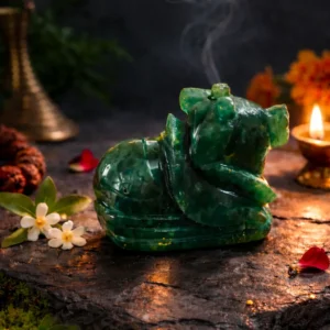 Marakata (Green Jade) Nandi 15 to 30 grams