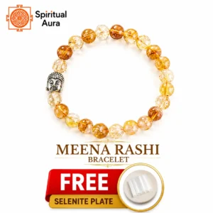 Pisces (Meena Rashi) Citrine Bracelet