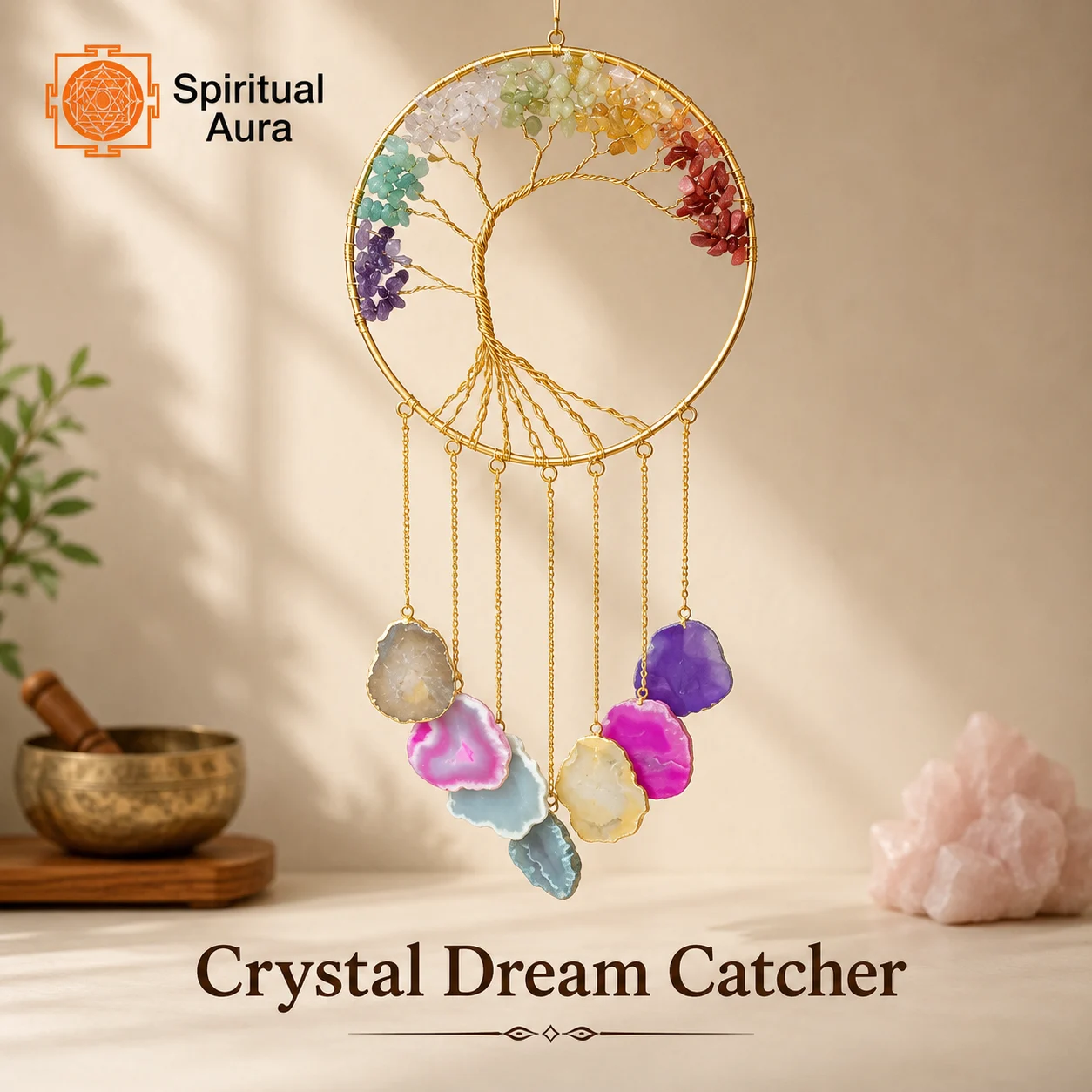Crystal Dream Catcher