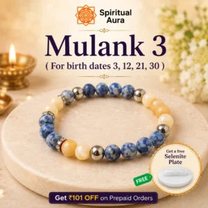 Mulank 3 (For birth dates 3, 12, 21, 30)