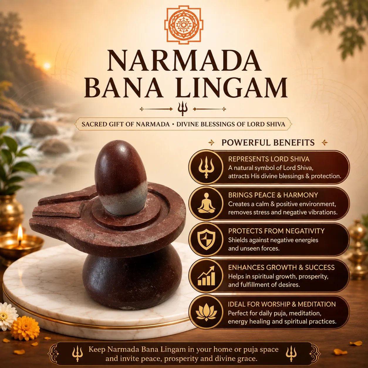 Narmada Bana Lingam - Image 2
